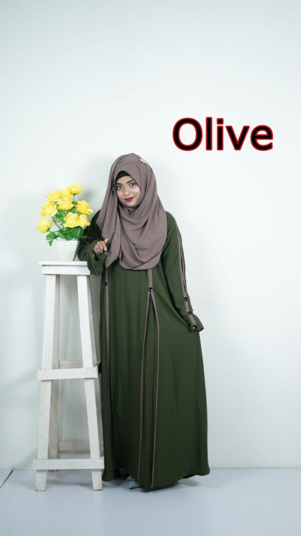 Arabian step abaya with-hijab