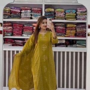 Aaina Mul Anarkali Suit set