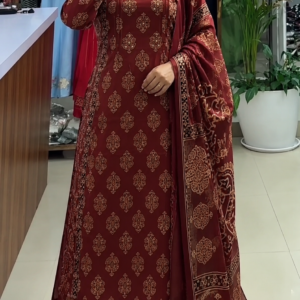 Premium Cotton Saganeri Print Kurta Set with Dupatta